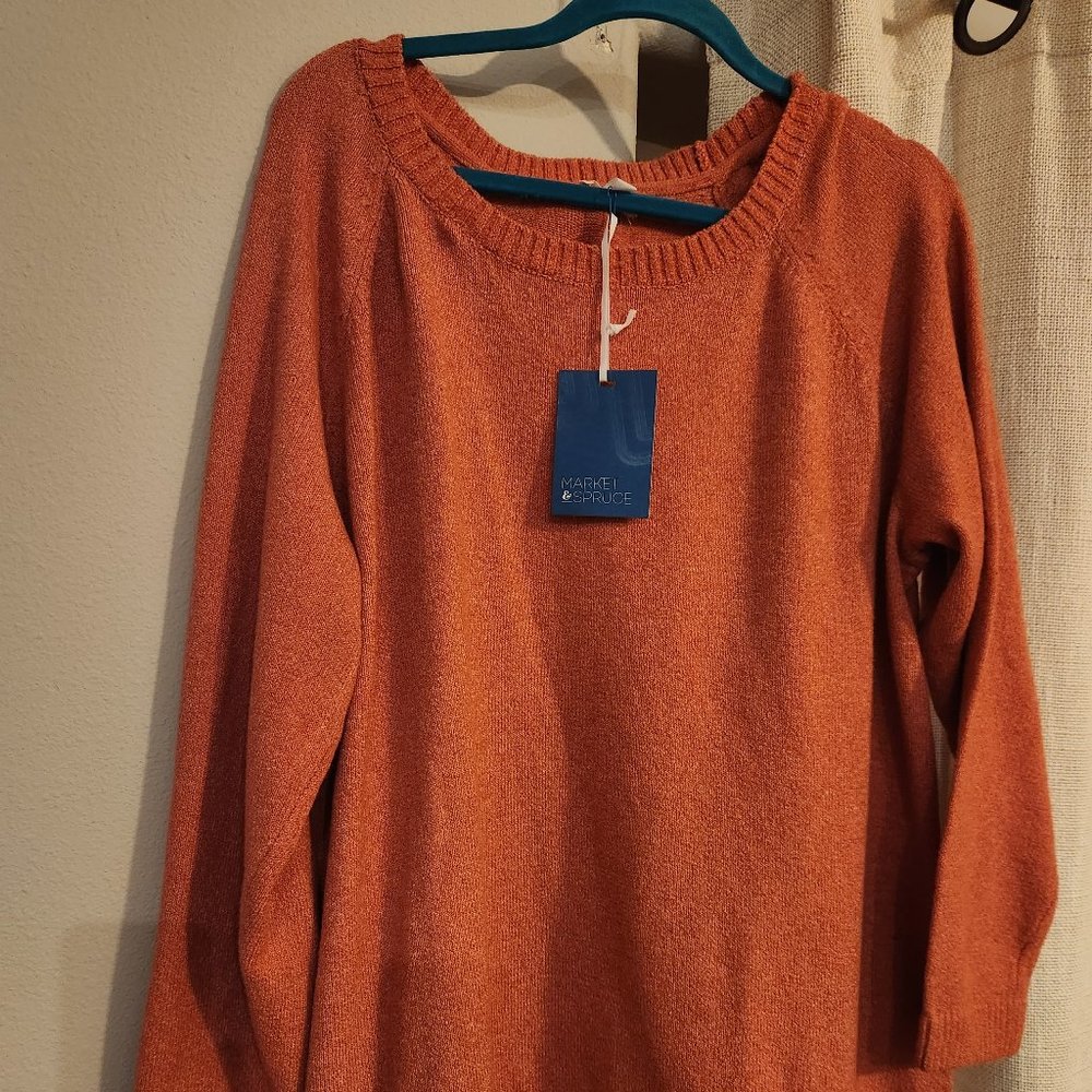 Market and spruce sweater